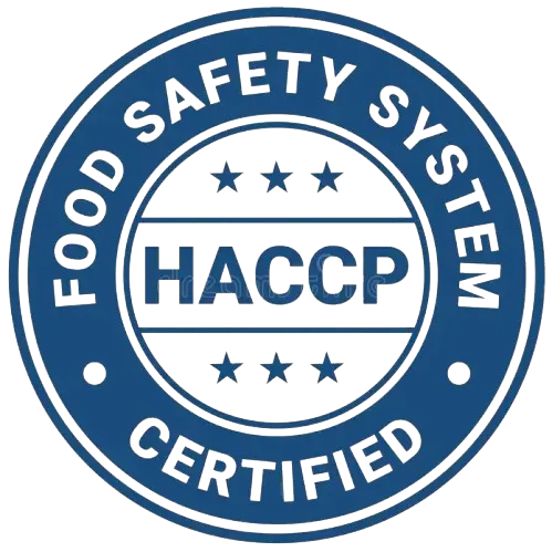 HACCP certificate