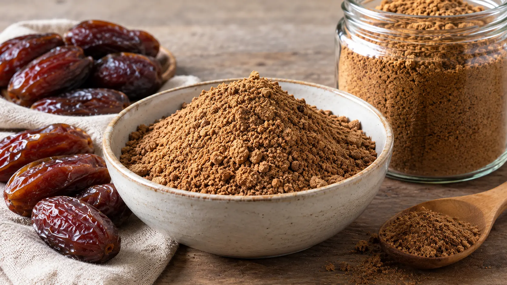 Rustic Date Powder Still Life