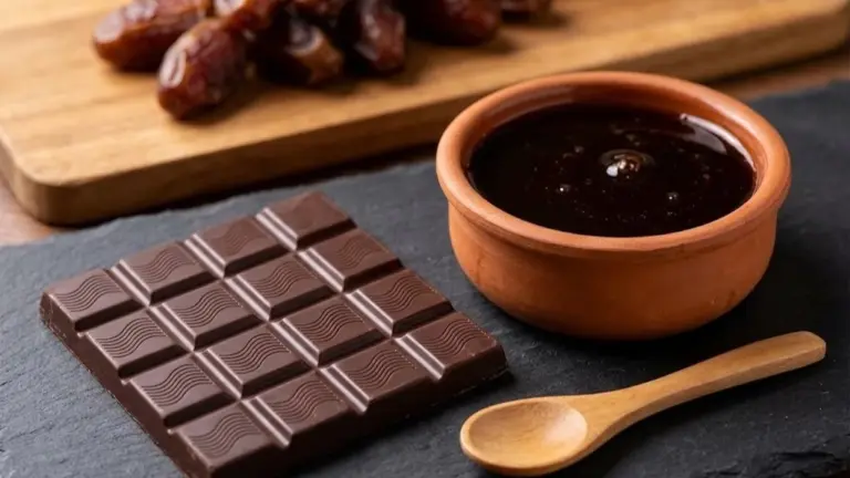 chocolate sweetened with date syrup - fovarya