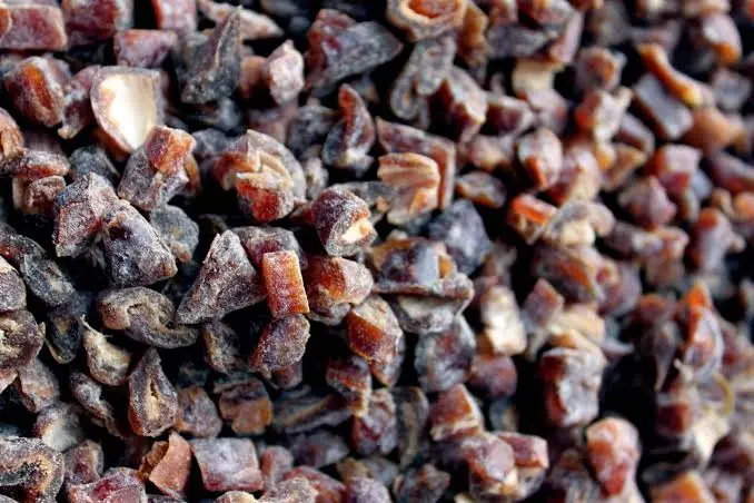 Bulk chopped dates supplied by Fovarya