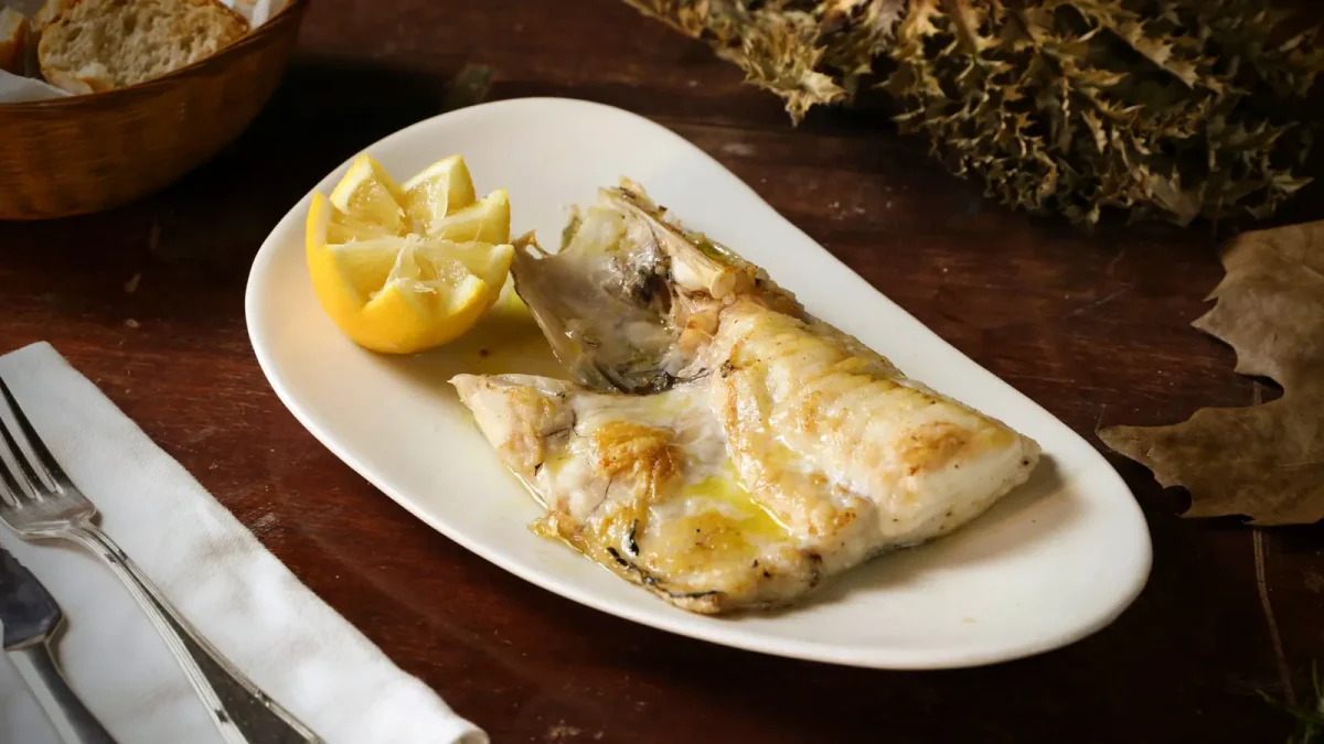 Roasted artichoke hearts in oil on a plate